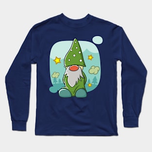 cute dwarf character Long Sleeve T-Shirt